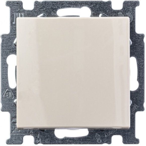 Выключатель 1-клавишный ABB BASIC55, скрытый монтаж, слоновая кость, 2CKA001012A2146 в Екатеринбурге
