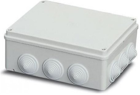 Коробка расп.гермет.с вводами пласт.винт IP55 160х135х77мм ШхВхГ, 1SL0824A00 в Екатеринбурге