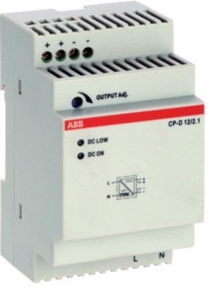Блок питания CP-D 12/2.1 (регулир. вых. напряж) вход 90-265В AC / 120-370В DC, выход 12В DC /2.1A, 1SVR427043R1200 в Екатеринбурге