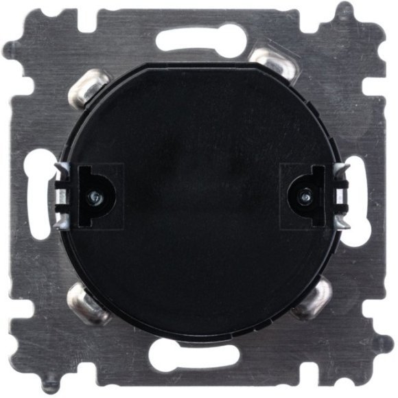 Терморегулятор с поворотной ручкой ABB LEVIT, скрытый монтаж, кофе макиато / белый, 2CHH920003A6018 в Екатеринбурге