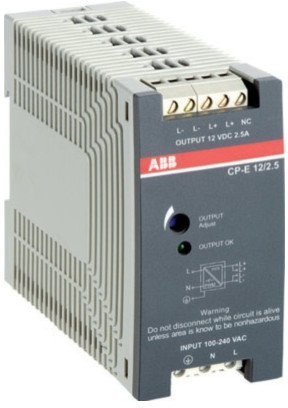 Блок питания CP-E 12/2.5 (регулир. вых. напряж) 90-265В AC / 120-370В DC, выход 12В DC /2.5A, 1SVR427032R1000 в Екатеринбурге