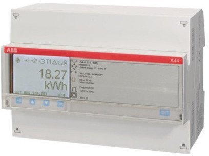 Счетчик электроэнергии многотарифный ABB A44 трехфазный 1(6)А, кл.т. 0,5S, 2CMA100134R1000 в Екатеринбурге