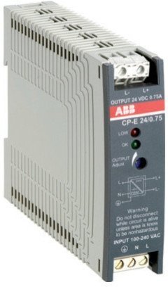 Блок питания CP-E 24/0.75 (регулир. вых. напряж) вход 90-265В AC / 120- 370В DC, выход 24В DC /0.75A, 1SVR427030R0000 в Екатеринбурге