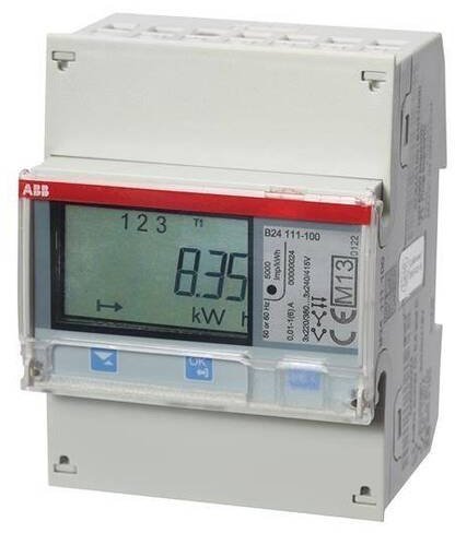 Счетчик электроэнергии многотарифный ABB B24 трехфазный 1(6)А, кл.т. 0,5S, 2CMA100815R1000 в Екатеринбурге
