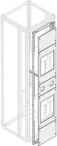 Перегородка 2A-3A E2.2 выкат.H=600мм W=400мм, 1STQ001570B0000 в Екатеринбурге