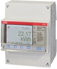 Счетчик электроэнергии однотарифный ABB A41 однофазный 5(80)А, кл.т. 1, 2CMA100083R1000
