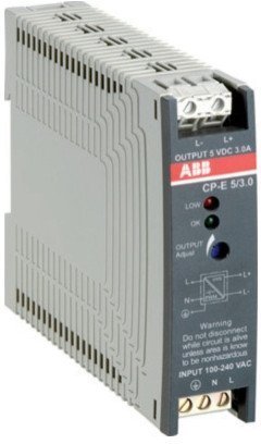 Блок питания CP-E 5/3.0 (регулир. вых. напряж) 90-265В AC / 120-370В DC, выход 5В DC /3.0A, 1SVR427033R3000 в Екатеринбурге