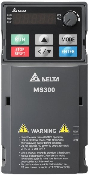 Преобразователи частоты Delta Electronics VFD2A7MS43AFSAA (0.75кВт 3ф 400В) серии MS300 в Екатеринбурге