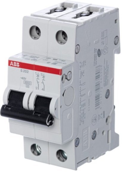Автомат.выкл-ль 2-полюсный S202 C3, 2CDS252001R0034 в Екатеринбурге