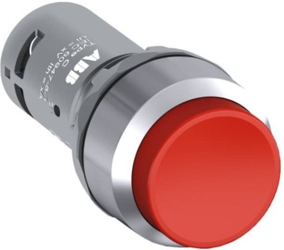 Кнопка CP3-30R-20 красная с выступающей клавишей без фиксации 2НО, 1SFA619102R3021 в Екатеринбурге