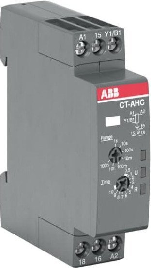 Реле времени CT-AHC.12 компактное (задержка при отключ.) 24-48B DC, 24- 240B AC (7 диапазонов времени 0,05с...100ч) 1ПК, 1SVR508110R0000 в Екатеринбурге