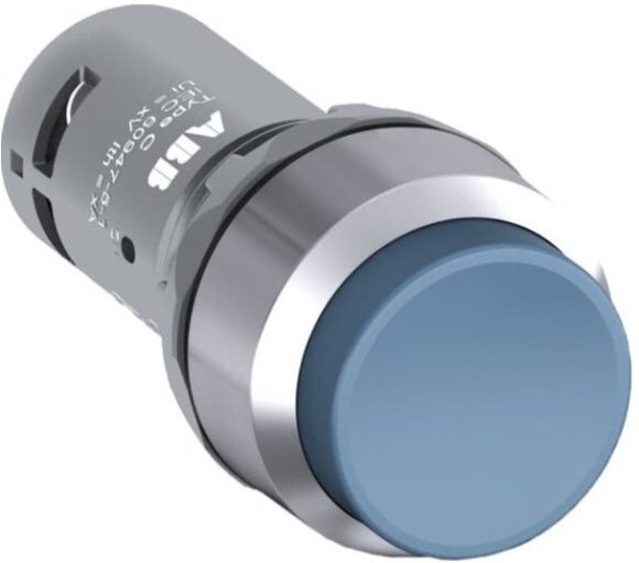 Кнопка CP3-30L-20 синяя с выступающей клавишей без фиксации 2НО, 1SFA619102R3024 в Екатеринбурге