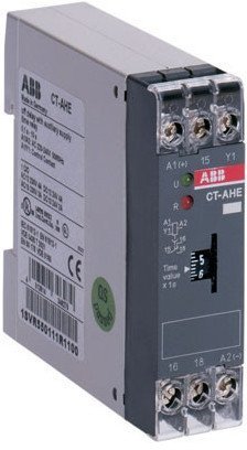 Реле времени CT-AHE (задержка на отключ.) 220-240B AC (временной диапазон 3..300с.) 1ПК, 1SVR550111R2100 в Екатеринбурге
