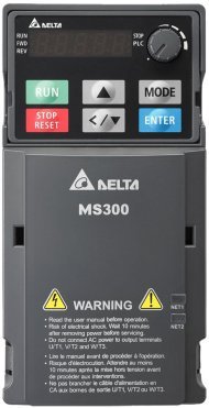 Преобразователи частоты Delta Electronics VFD4A2MS43AFSAA (1.5кВт 3ф 400В) серии MS300