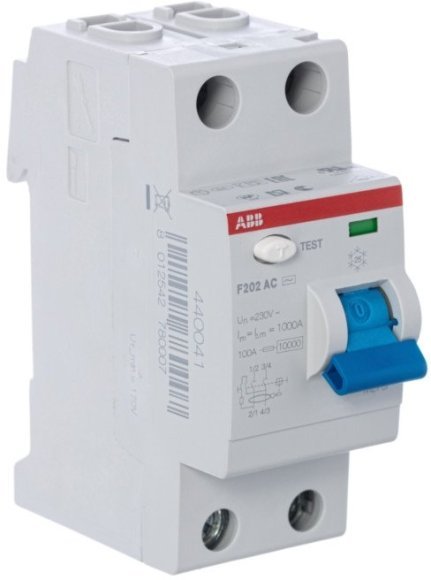 Выкл.диф.тока 2мод. F202 AC-16/0,01, 2CSF202001R0160 в Екатеринбурге