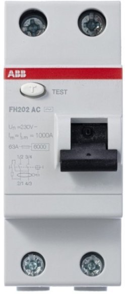 Выкл.диф.тока 2мод. FH202 AC-40/0,03, 2CSF202004R1400 в Екатеринбурге