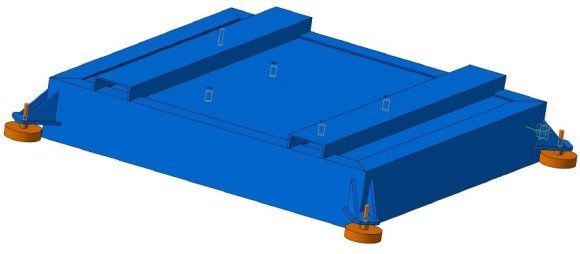 Пневматический манипулятор на перемещаемом напольном основании в Екатеринбурге