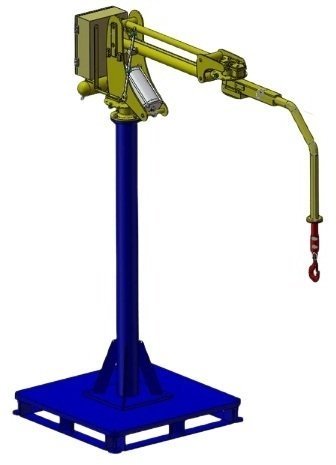 Пневматический манипулятор на перемещаемом напольном основании в Екатеринбурге