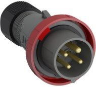 Вилка кабельная Easy&Safe 316EP11W, 16А, 3P+E, IP67, 11ч, 2CMA101084R1000