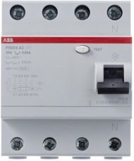 Выкл.диф.тока 4мод. FH204 AC-25/0,03, 2CSF204004R1250