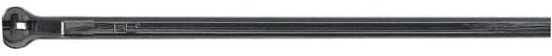 Cтяжка каб. Ty-Rap, стальной зуб ПА 66/нерж.сталь, черн. УФ-стойк. 3.6x140мм, TY24MX, 7TAG009130R0009 в Екатеринбурге
