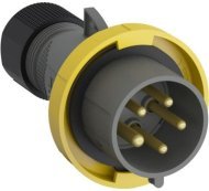 Вилка кабельная Easy&Safe 416EP4W, 16А, 3P+N+E, IP67, 4ч, 2CMA101088R1000