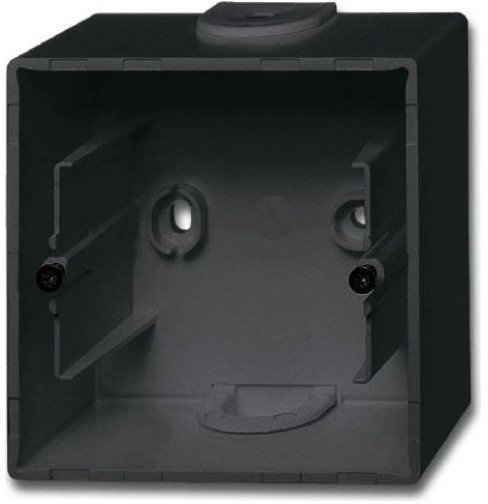 Future Коробка для открытого монтажа, 1 пост, чёрный бархат, 2CKA001799A0923 в Екатеринбурге