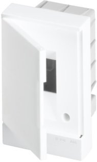 Бокс в нишу 2М белая дверь Basic E (без клемм), 1SZR004002A1100