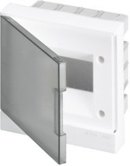 Бокс в нишу 6М серая дверь Basic E (с клеммами), 1SZR004002A1202