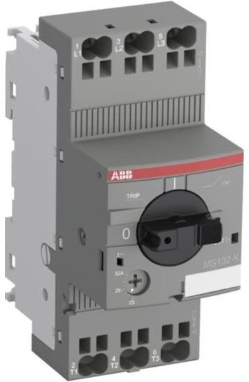 Силовой автомат для защиты двигателя ABB 0.63А 3P, термомагнитный расцепитель, 1SAM350010R1004 в Екатеринбурге