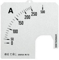 Шкала для амперметра SCL-A1-3000/72, 2CSG112399R5011